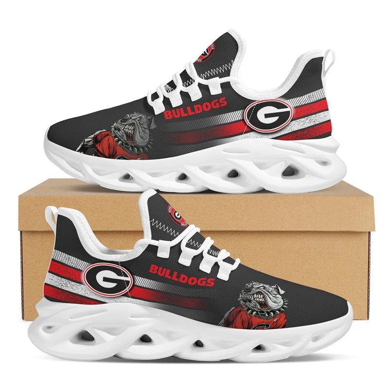 Georgia Bulldogs Max Soul Sneakers Shoes Elevate Your Every Step by Crocs