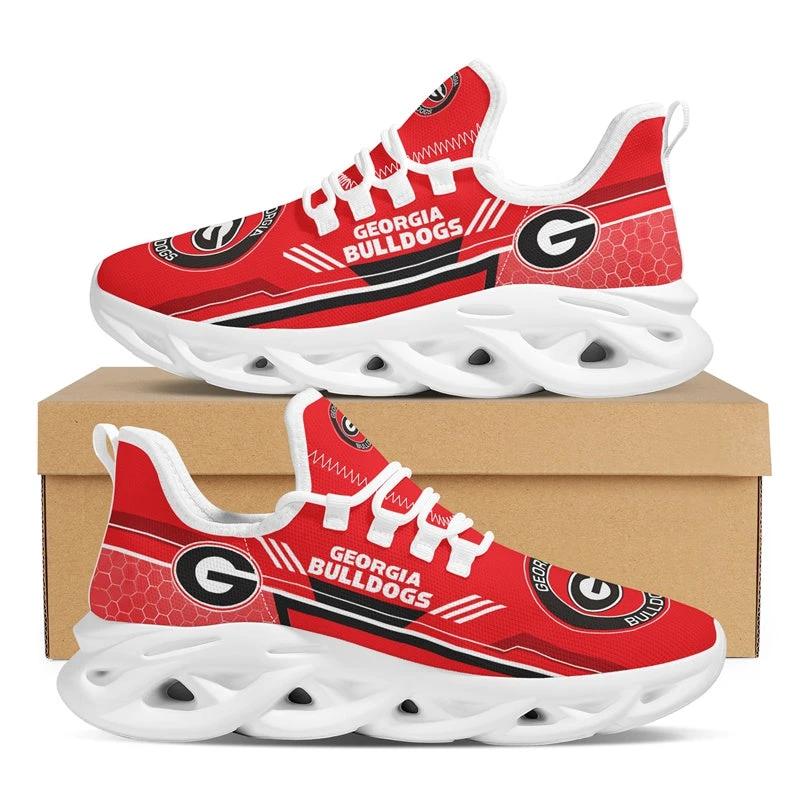 Georgia Bulldogs Max Soul Sneakers Shoes Elevate Your Every Step by Crocs