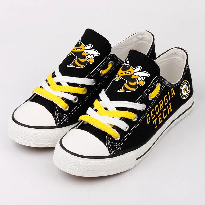 Georgia Tech Yellow Jackets Sport Sneakers Shoes For Men Women Fans by Crocs