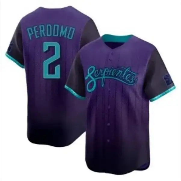 Geraldo Perdomo Jersey #2 Diamondbacks Vapor Premier Limited All Stitched by My Store