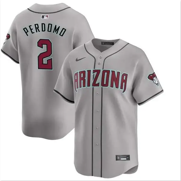 Geraldo Perdomo Jersey #2 Diamondbacks Vapor Premier Limited All Stitched by My Store