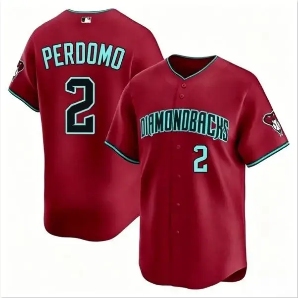 Geraldo Perdomo Jersey #2 Diamondbacks Vapor Premier Limited All Stitched by My Store