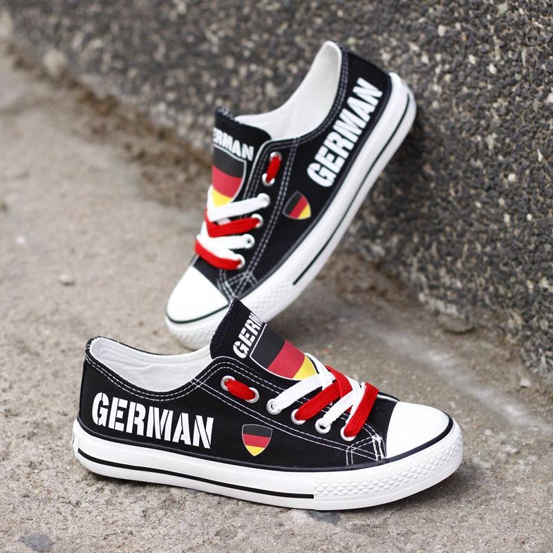 German Canvas Sneakers Shoes For Men Women Fans by Crocs