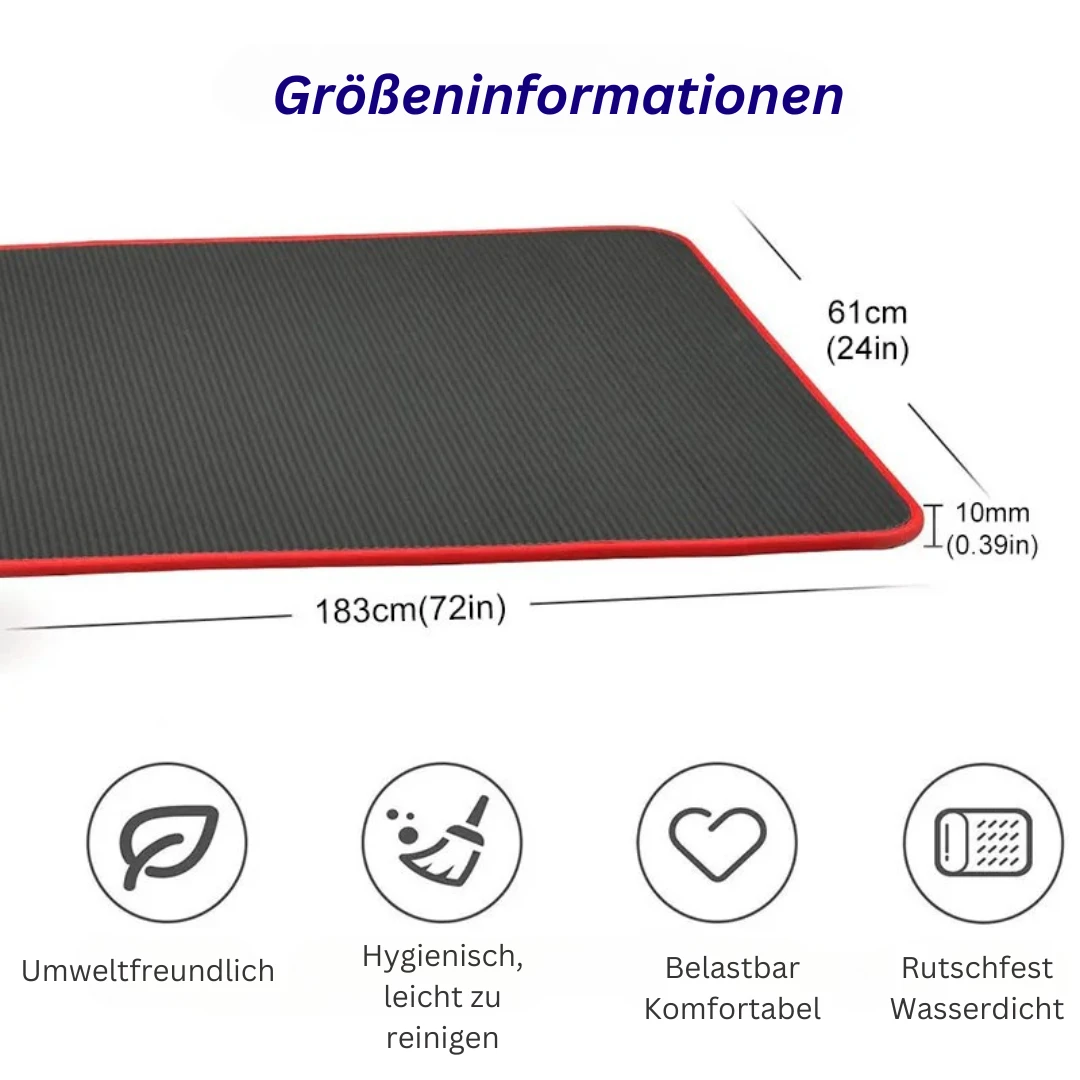 FlexiMat – Extra Thick Non-Slip Yoga Mat for Ultimate Comfort & Stability by BowLift