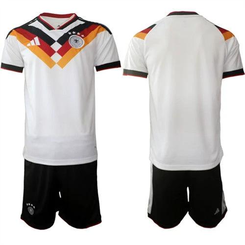 Germany Blank Jerseys National Team x World Cup 2026 Home White On Field Soccer by Soccer Jersey