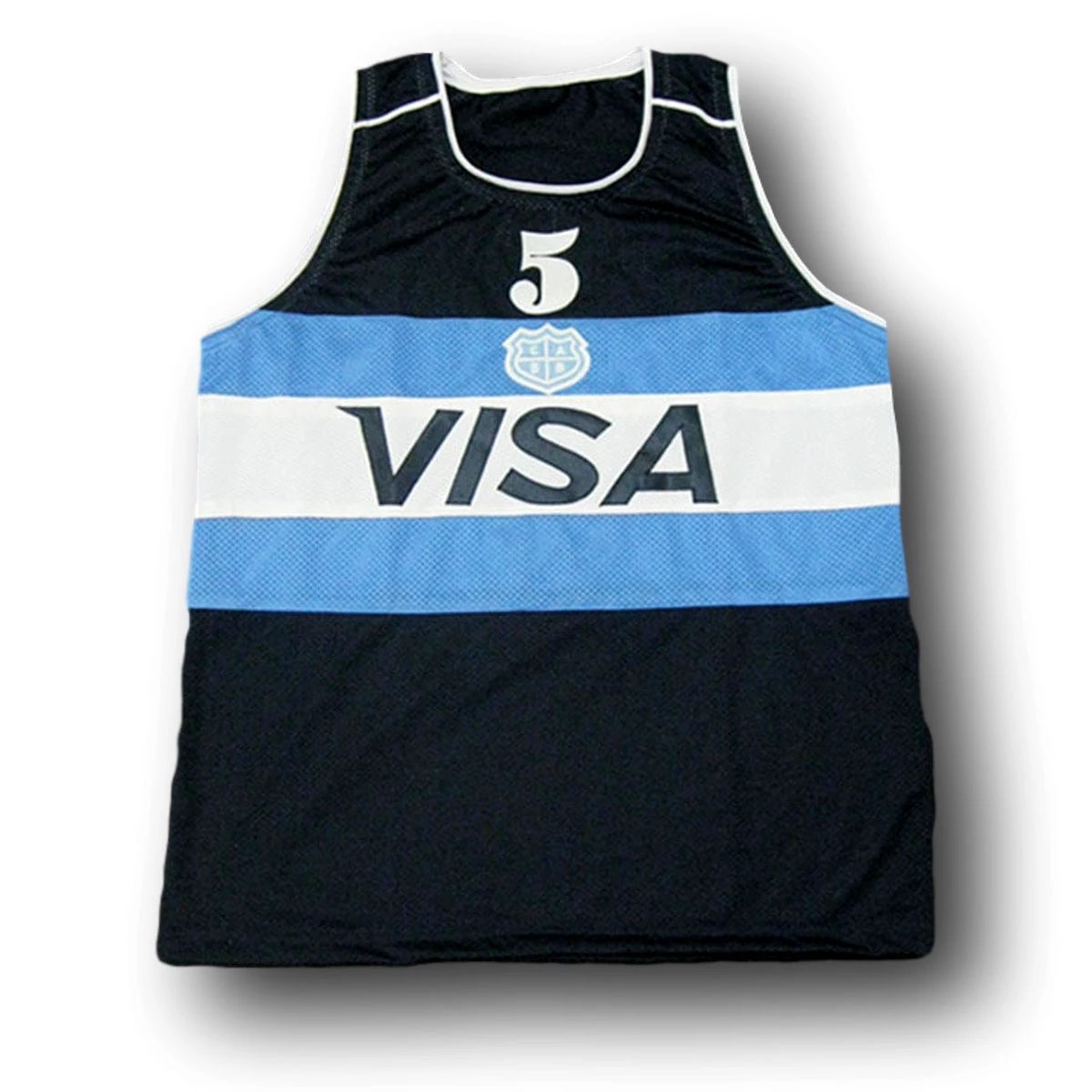 Manu Ginobili Jersey #5 Visa Team Argentina Basketball Navy Blue by My store basketball
