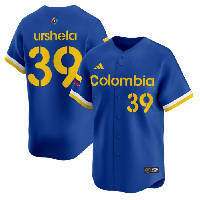 Gio Urshela Jersey #39 Team Colombia 2026 World Baseball Classic Stitched by My Store