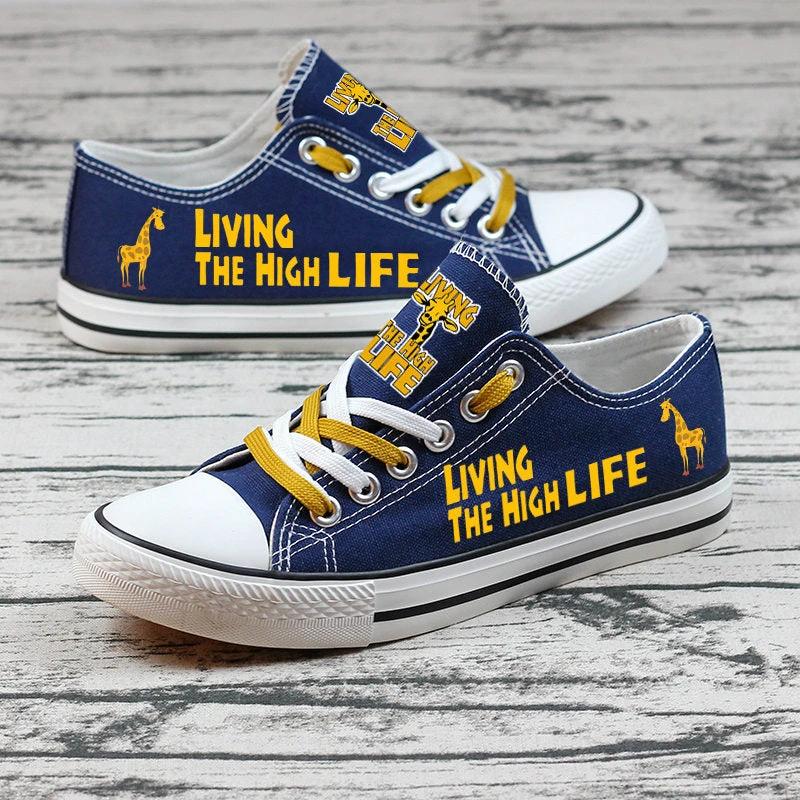 Giraffe Canvas Sneakers Shoes For Men Women Fans by Crocs