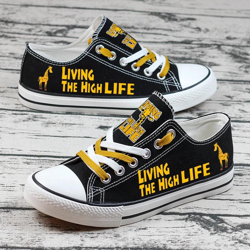Giraffe Canvas Sneakers Shoes For Men Women Fans by Crocs