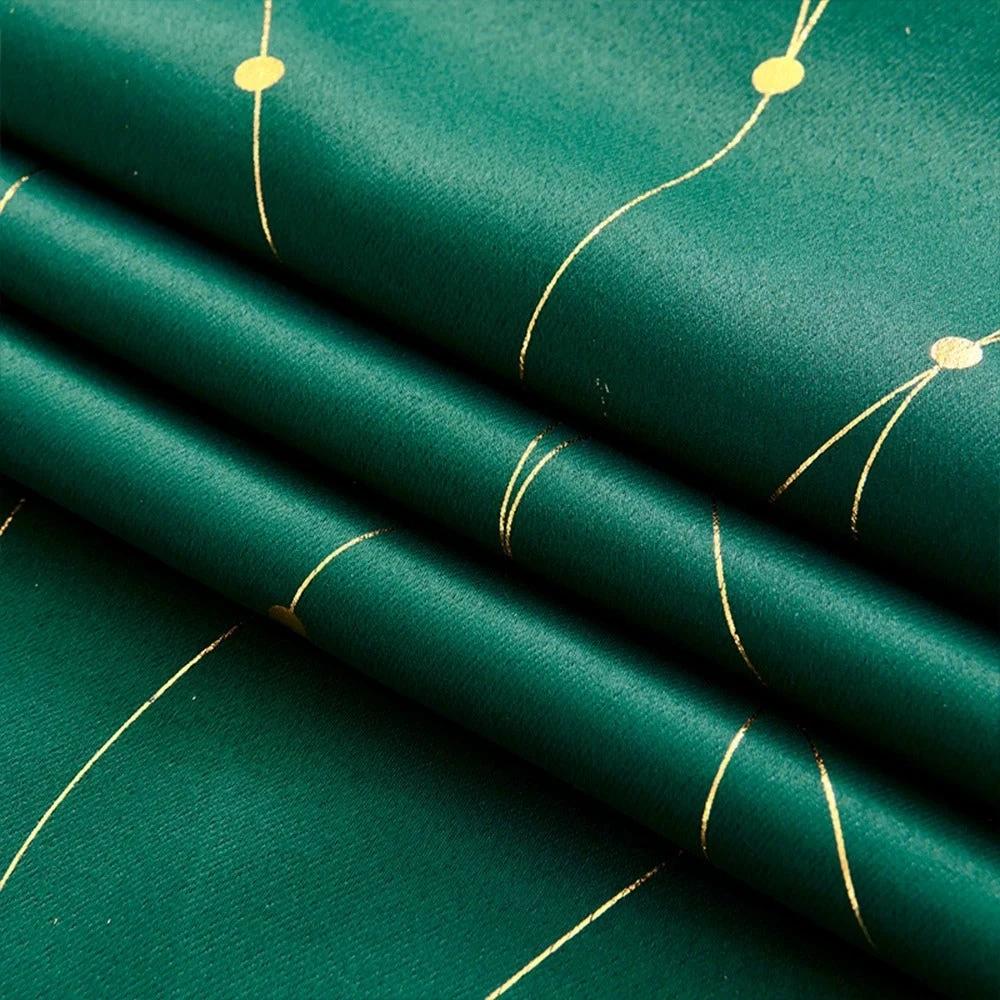 Gleam Chic Blackout Curtain by Casa & Beyond