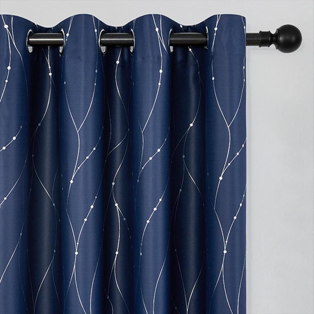 Gleam Chic Blackout Curtain by Casa & Beyond