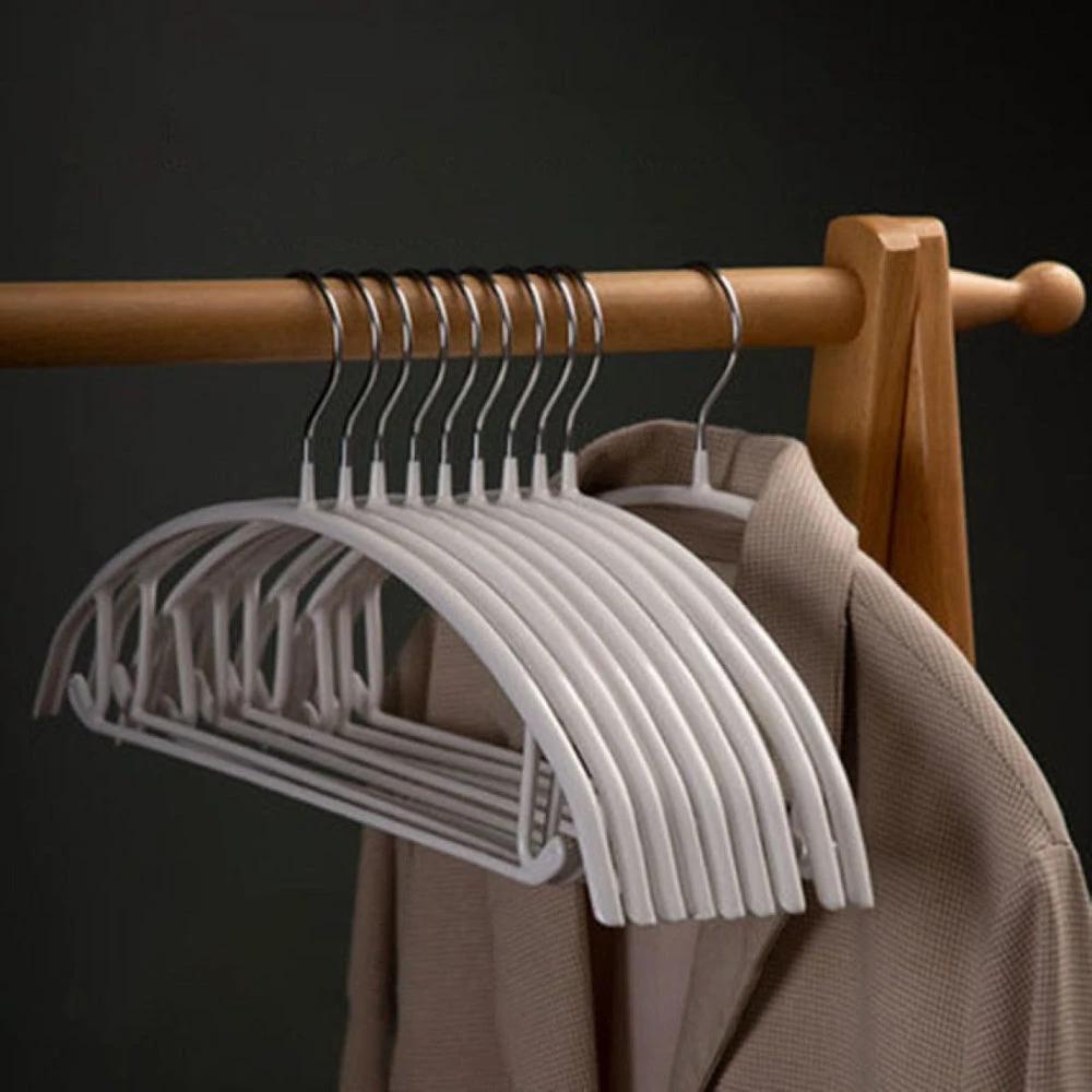 Glide Coat Clothes Hangers | 10 pcs Set by Casa & Beyond