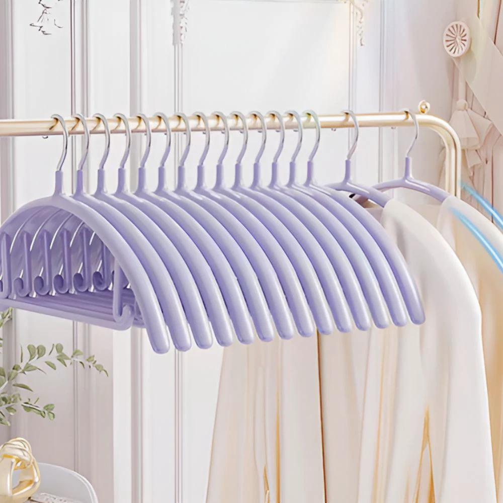 Glide Coat Clothes Hangers | 10 pcs Set by Casa & Beyond