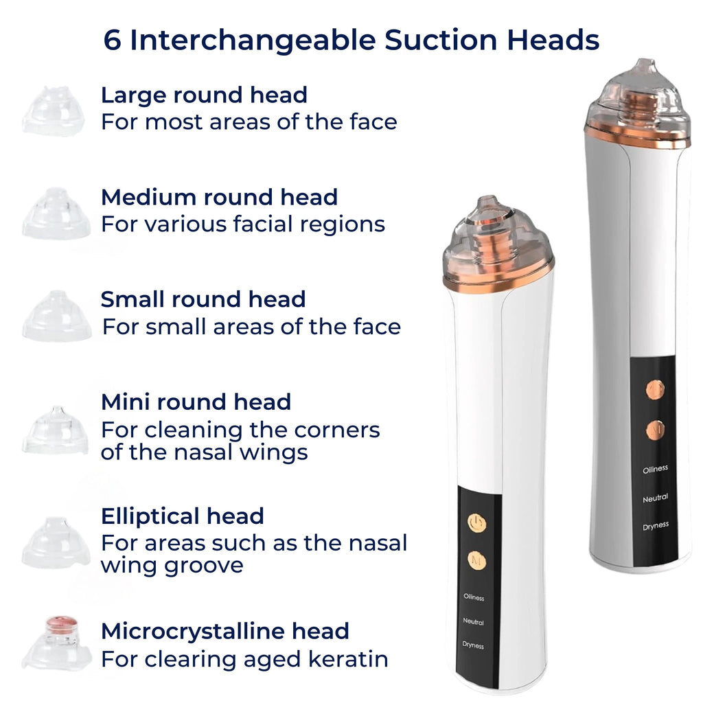 GlowEase | Microdermabrasion Kit – Blackhead Remover – USB Rechargeable – At-Home Skincare Solution Bowlift by Bowlift