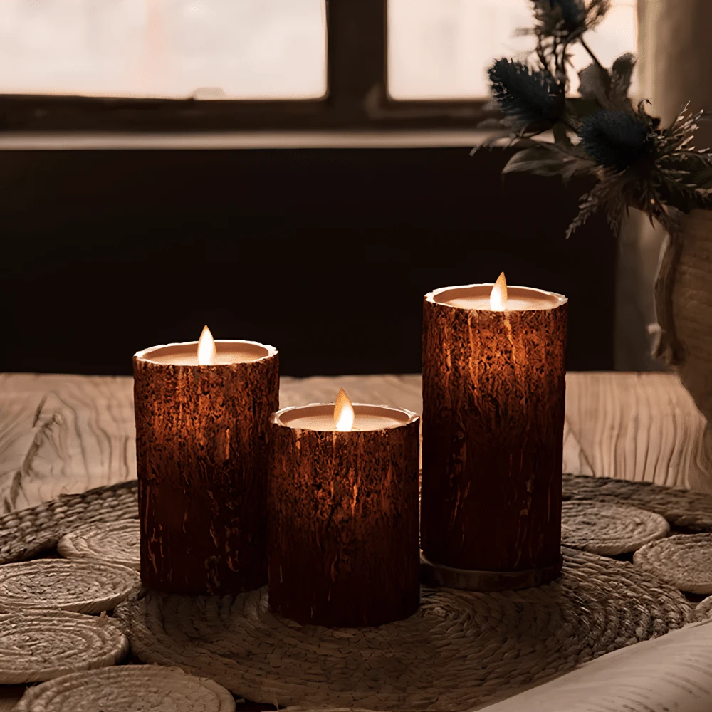 Flameless Decorative Candles with Realistic Flicker Effect by BowLift