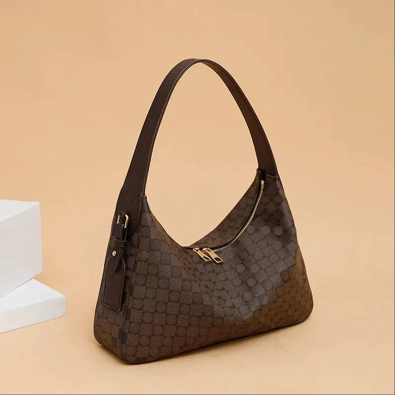 Designer Bag Women’s Luxury Shoulder Bag Retro Apricot Leather Purse by fashionable010