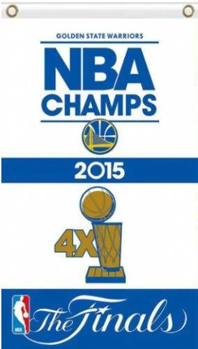Golden State Warriors 2015 Champs Flag 3X5Ft Polyester Banner USA Digital Print by flagsjustdoit