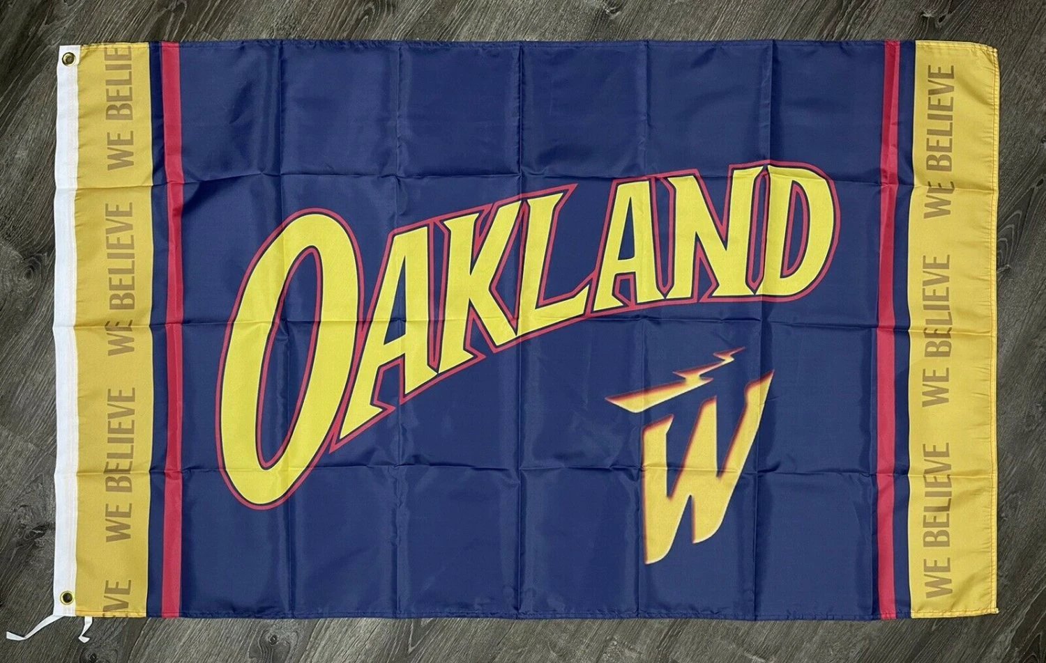 Golden State Warriors Classic Retro Flag 3x5 ft Sports Banner Man-Cave New by flagsjustdoit