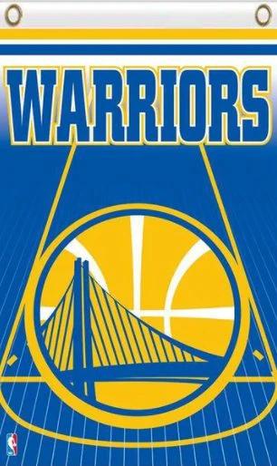 Golden State Warriors Vertical Flag 3X5Ft Polyester Banner USA Digital Print by flagsjustdoit
