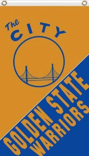 Golden State Warriors Vertical US Basketball Flag 3X5Ft Polyester Banner USA Digital Print by flagsjustdoit