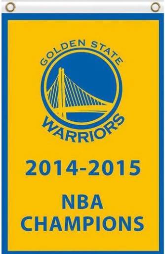 Golden State Warriors Vertical US Flag 3X5Ft Polyester Banner USA Digital Print by flagsjustdoit