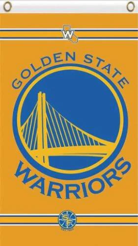 Golden State Warriors Vertical US Sport Flag 3X5Ft Polyester Banner USA Digital Print by flagsjustdoit