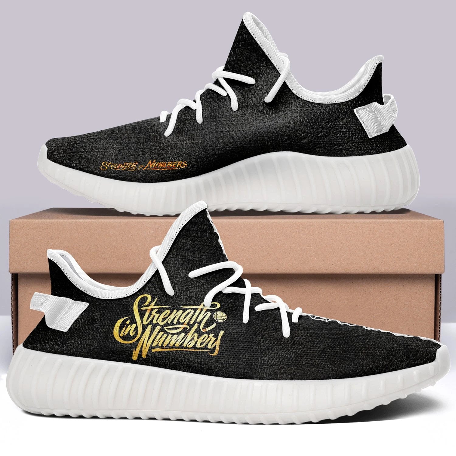 Golden State Warriors NBA 350v Yeezy Sneakers For Men Women Fans by Crocs