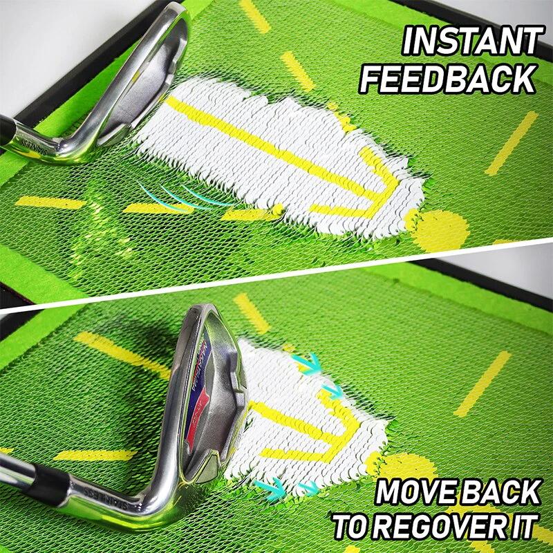 Golf Swing Tracker Mat - Use at Home or Park Bowlift by Bowlift