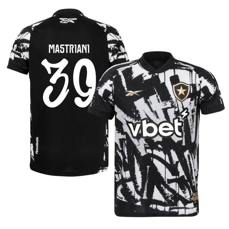Gonzalo Mastriani #39 Botafogo 2025-26 Fourth Jersey – Black by Soccer Jersey