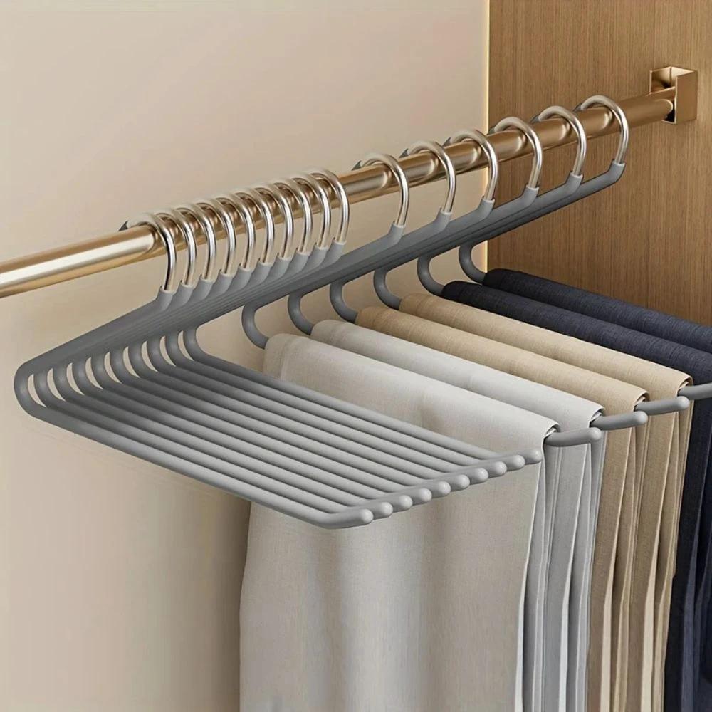 Goose Neck Z Pants Hanger | 10pcs by Casa & Beyond