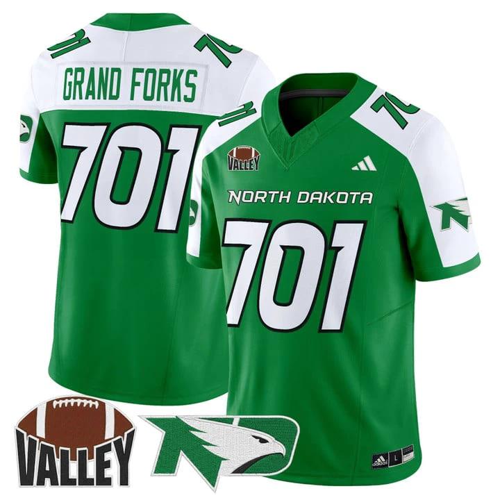 Grand Forks Jersey #701 North Dakota Fighting Hawks 2025 Stitched by My Store NCAA Football Jerseys