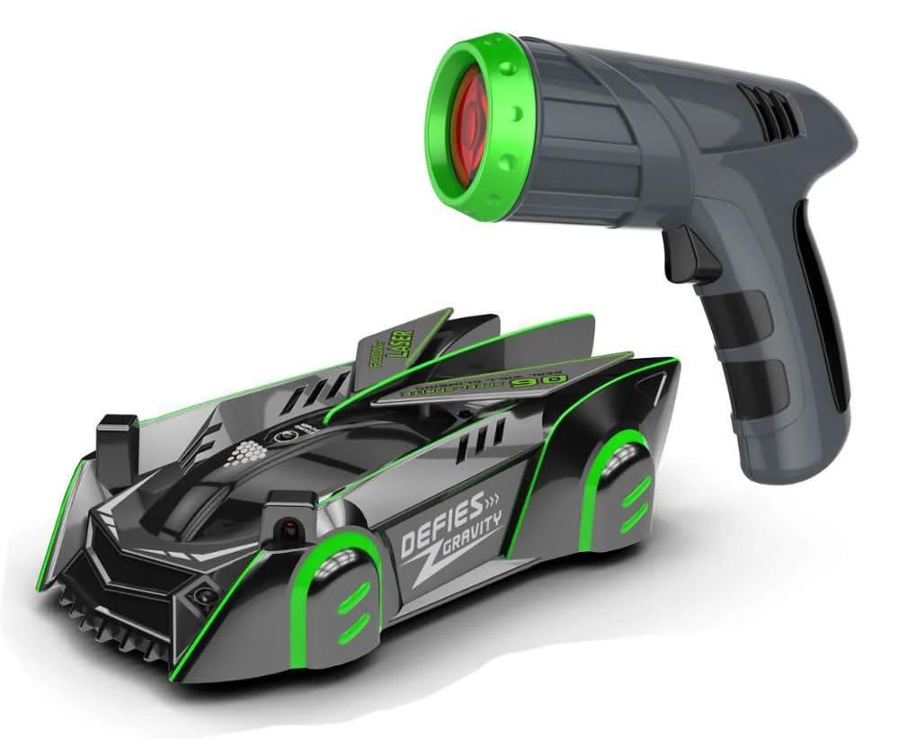 Laser-controlled wall climbing RC car by BowLift