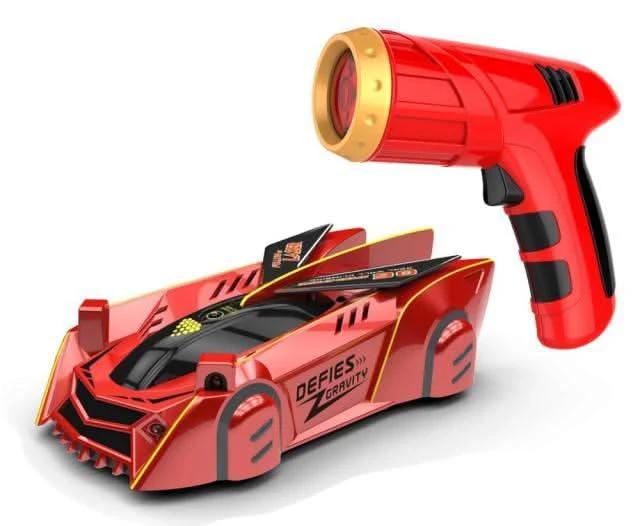 Laser-controlled wall climbing RC car by BowLift