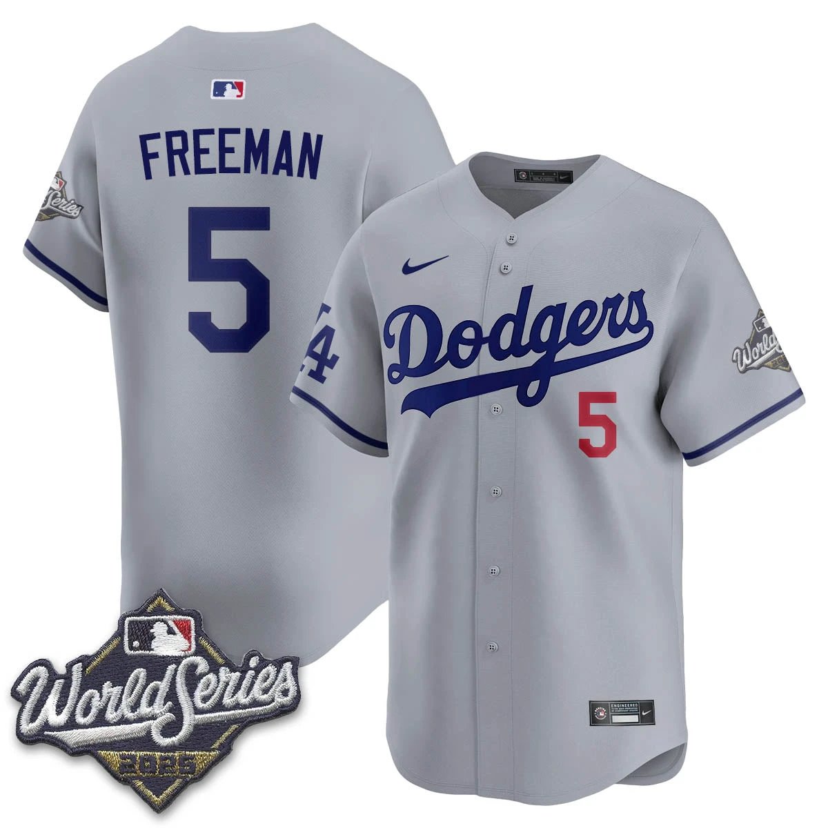 Los Angeles Dodgers 2025 World Series Jersey - All Stitched by Los Angeles Dodgers