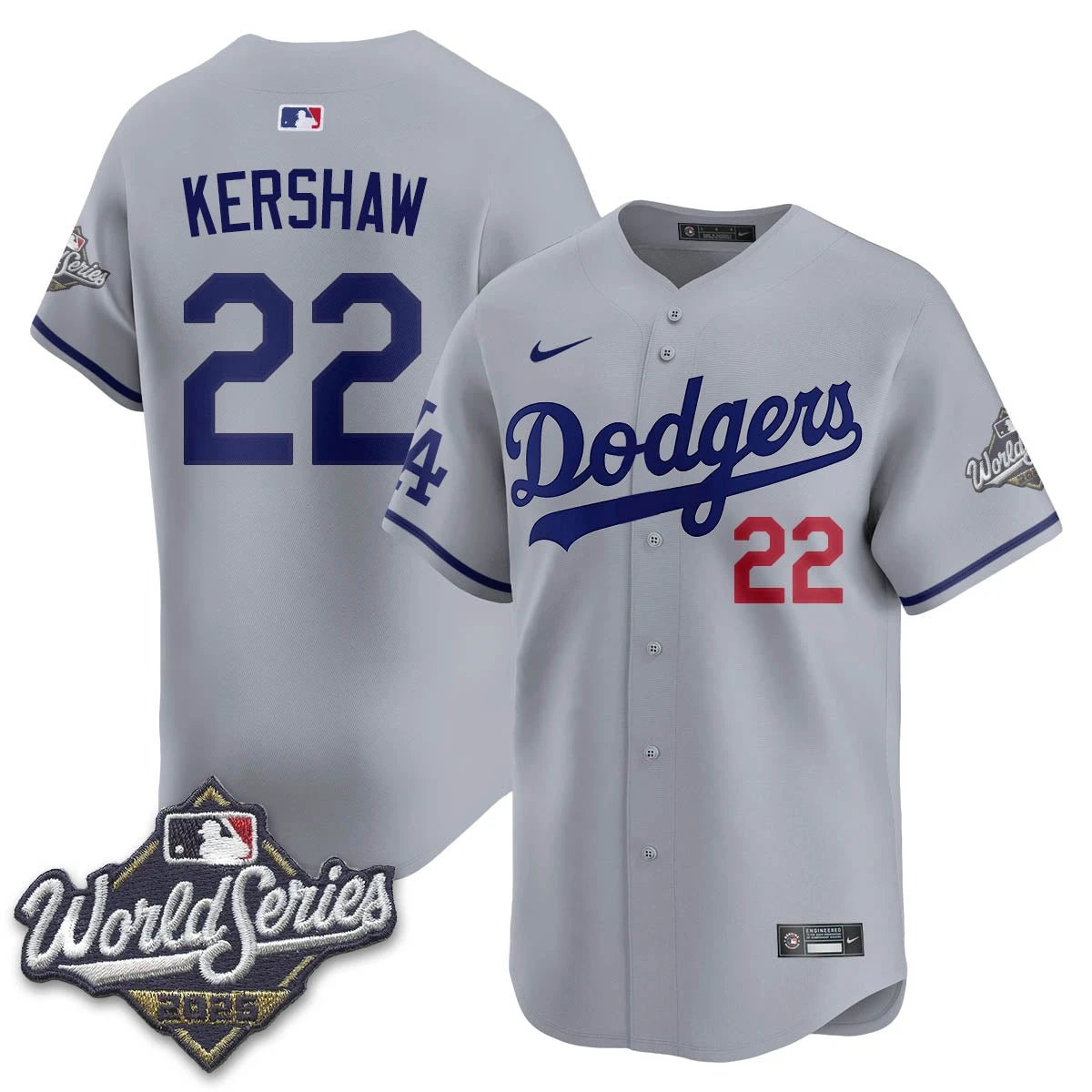 Los Angeles Dodgers 2025 World Series Jersey - All Stitched by Los Angeles Dodgers