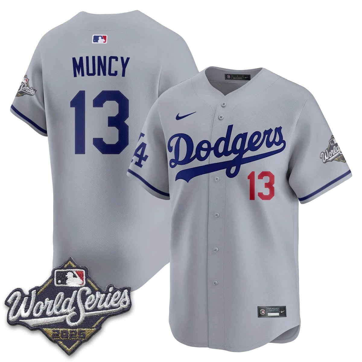 Los Angeles Dodgers 2025 World Series Jersey - All Stitched by Los Angeles Dodgers
