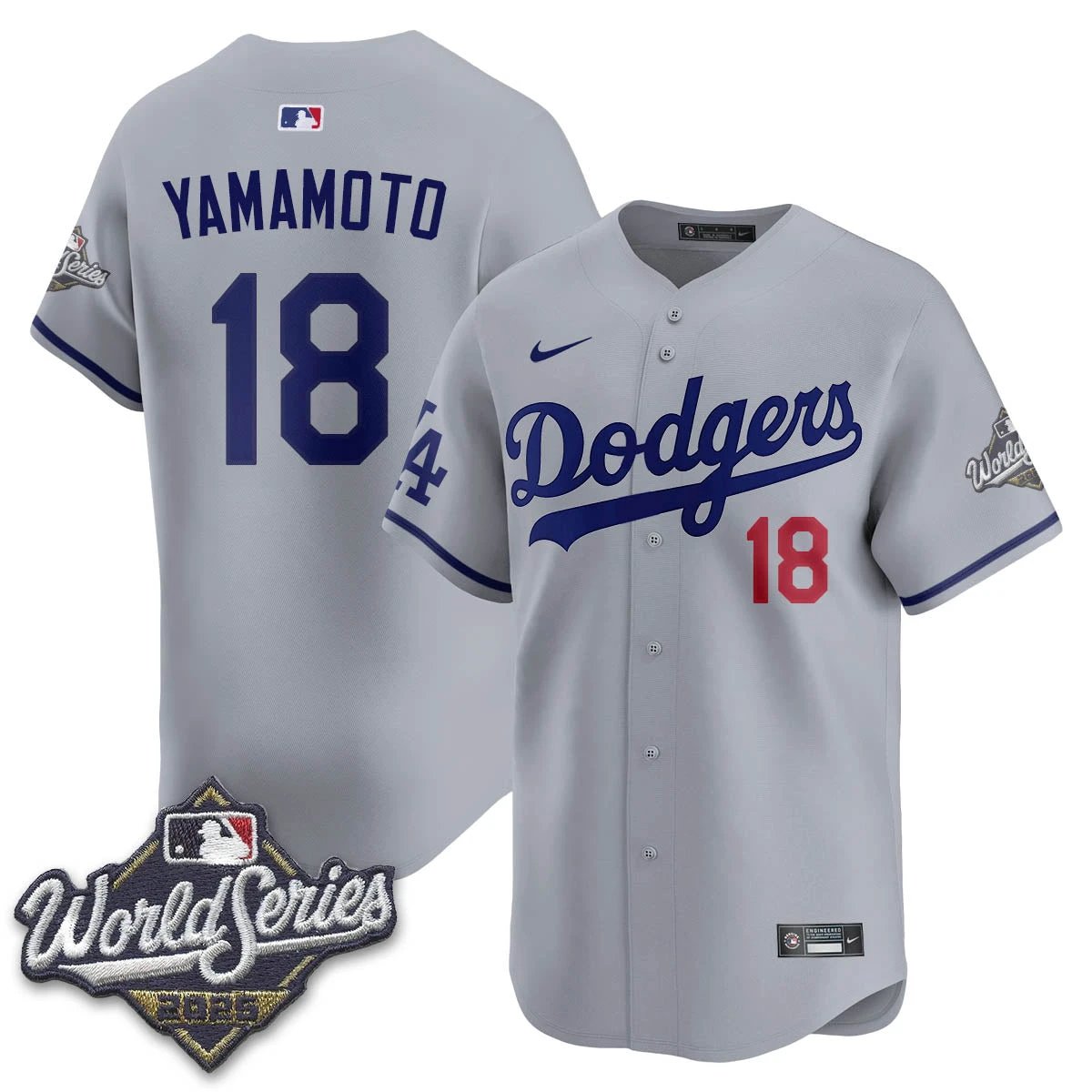 Los Angeles Dodgers 2025 World Series Jersey - All Stitched by Los Angeles Dodgers