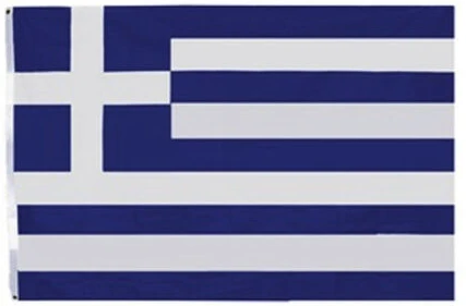Greece Flag -3x5ft Flag of Greece Greek Flag by flagsshop