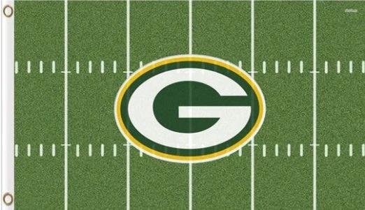 Green Bay Packers Club Green Flag 3X5 Ft Polyester Banner USA 90x150cm by flagsjustdoit