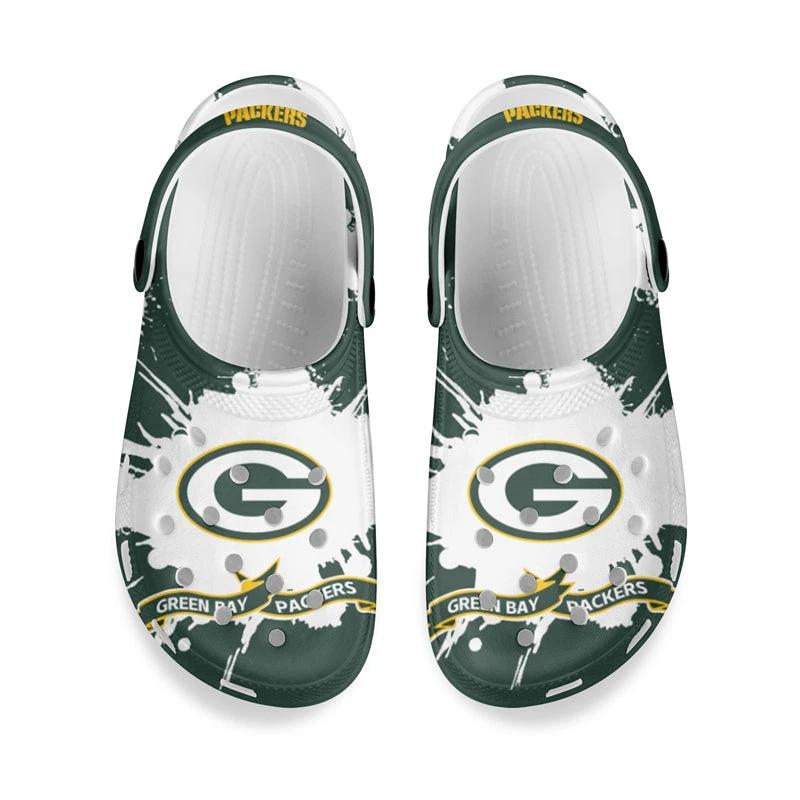 Green Bay Packers Crocs Unisex Clogs Clog Shoes by Crocs