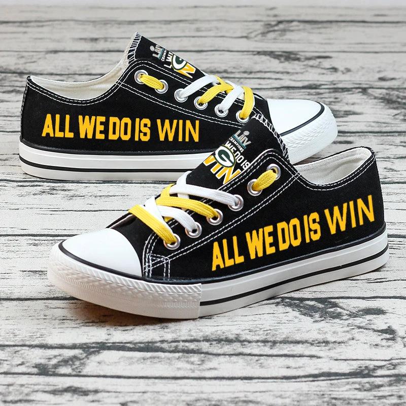 Green Bay Packers Sport Sneakers Shoes For Men Women Fans by Crocs