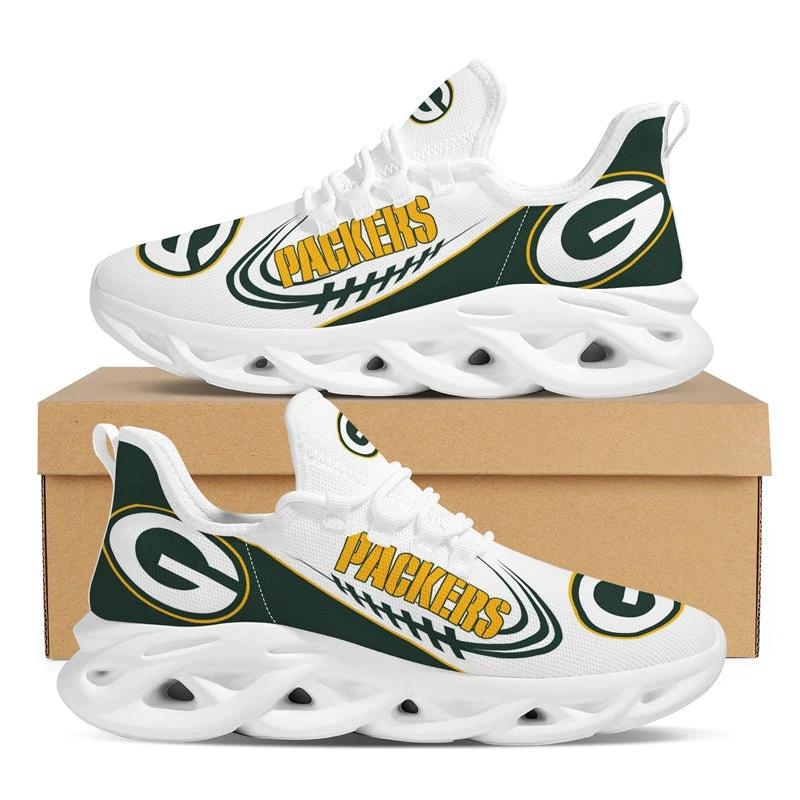 Green Bay Packers Max Soul Sneakers Shoes Elevate Your Every Step by Crocs