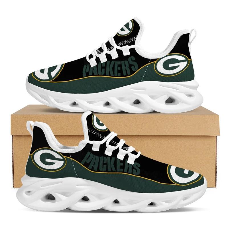 Green Bay Packers Max Soul Sneakers Shoes Elevate Your Every Step by Crocs