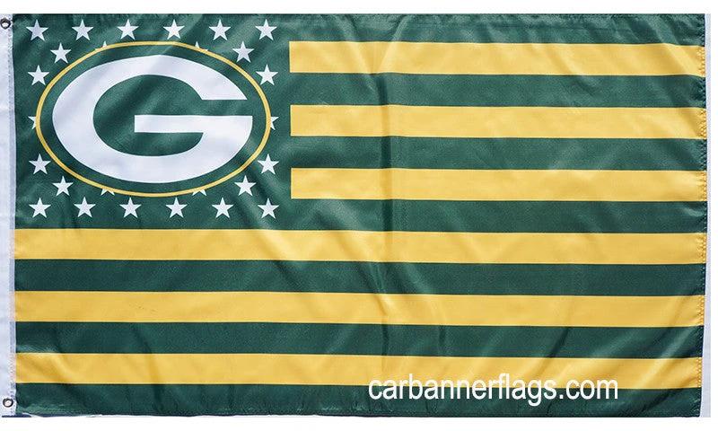 Green Bay Packers Flag-3x5FT NFL Banner-100% polyester-super bowl by flagsshop