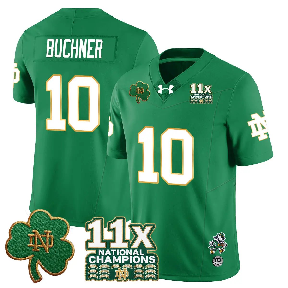 ND 11x-Time National Champions Vapor Limited Jersey by Notre Dame Fighting Irish