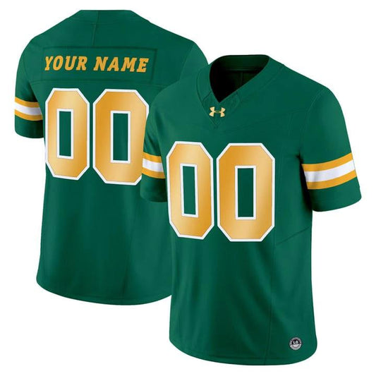 Custom North Dakota State Bison Jersey Name, Number Limited Stitched Green by My Store NCAA Football Jerseys