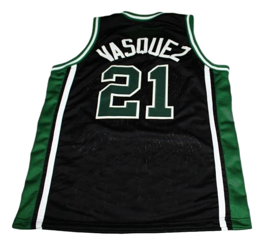 Greivis Vasquez Jersey #21 Montrose Christian Basketball Black by My store basketball