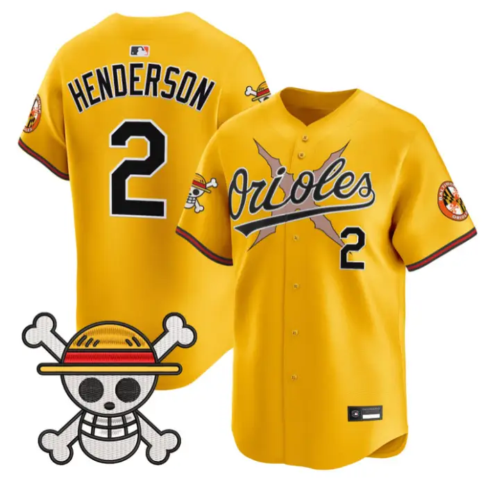Gunnar Henderson Jersey #2 Baltimore Orioles One Piece Premier Stitched by My Store