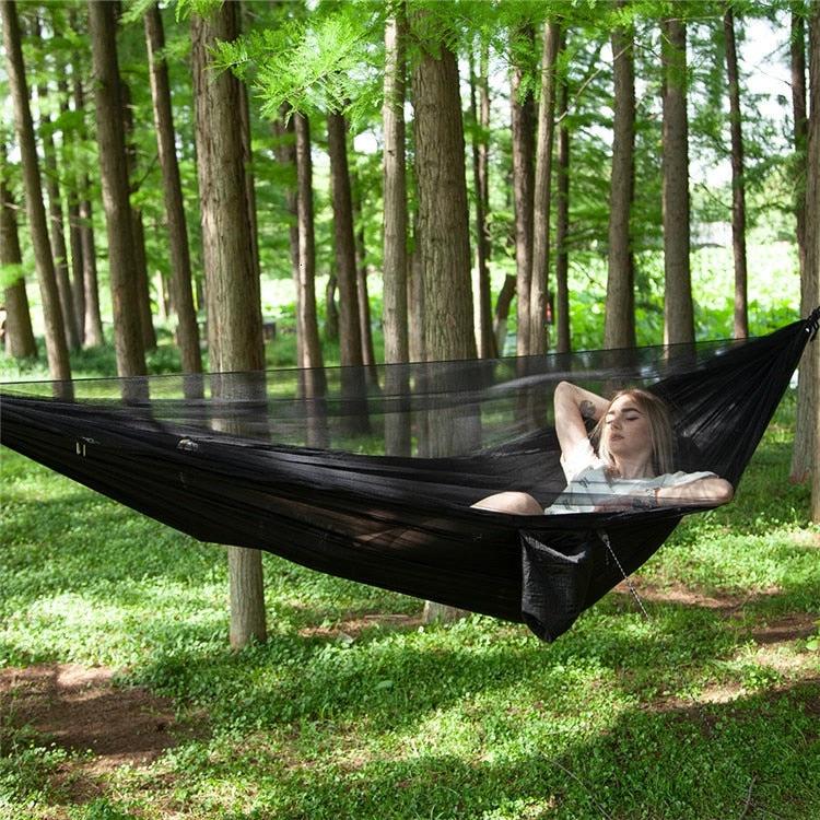 Camping Hammock - EASY 60 SECONDS SETUP Bowlift by Bowlift