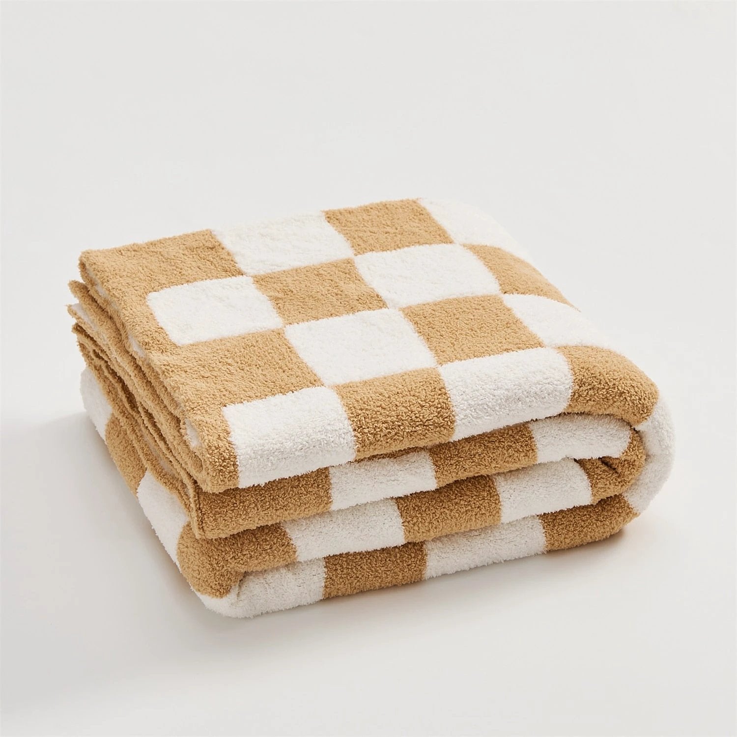 COLOURFUL CHECKERBOARD THROW by Bowlift